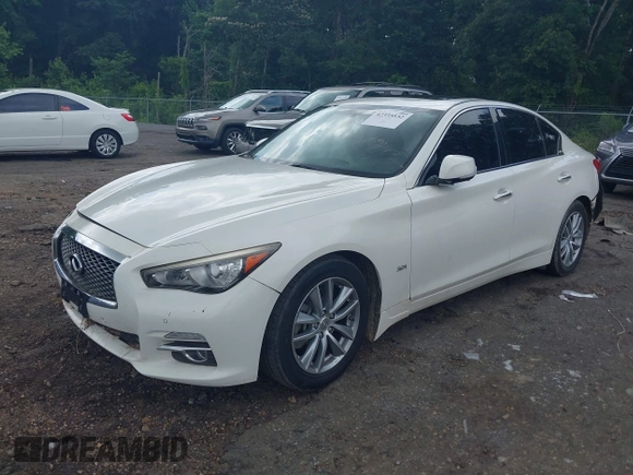 2017 Infiniti Q50 Premium with VIN JN1EV7AP6HM734919, listed as a IAAI auction lot 42335532 with 170,578 mi miles and . Bid and sale history available at DreamBid. Image 2.