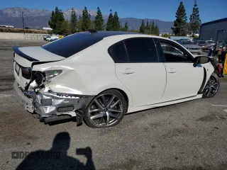 2016 Lexus GS 350 with VIN JTHBZ1BL0GA003771, listed as a Copart auction lot 89278445 with 0 mi miles and Salvage Title. Bid and sale history available at carsss.com. Image 3.