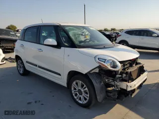 2019 FIAT 500L Pop with VIN ZFBNFAAH7KZ041838, listed as a Copart auction lot 75744204 with 64,624 mi miles and Salvage Title. Bid and sale history available at carsss.com. Image 4.