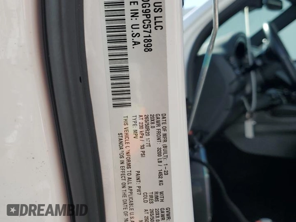 2023 Dodge Durango GT z VIN 1C4RDHDG9PC571898, wystawiony jako Copart lot #86014464 z przebiegiem 24 699 mil mil oraz Czysty tytuł • Clean title. Historia ofert i sprzedaży dostępna na DreamBid. Obrazek 14.