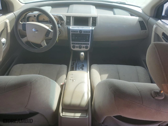 2005 Nissan Murano SL with VIN JN8AZ08T25W302469, listed as a Copart auction lot 43397395 with 263,136 mi miles and Clean Title. Bid and sale history available at carsss.com. Image 8.