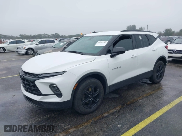 2023 Chevrolet Blazer LT with VIN 3GNKBCR48PS215159, listed as a IAAI auction lot 41397763 with 18,517 mi miles and . Bid and sale history available at DreamBid. Image 17.