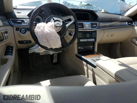 2016 Mercedes-Benz E 350 Sport with VIN WDDHF5KB1GB211600, listed as a Copart auction lot 56055925 with 62,527 mi miles and Salvage Title. Bid and sale history available at DreamBid. Image 8.