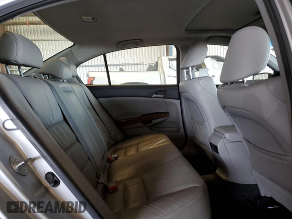 2011 Honda Accord EX-L with VIN 1HGCP3F8XBA004417, listed as a Copart auction lot 55268085 with 181,926 mi miles and Salvage title. Bid and sale history available at DreamBid. Image 10.