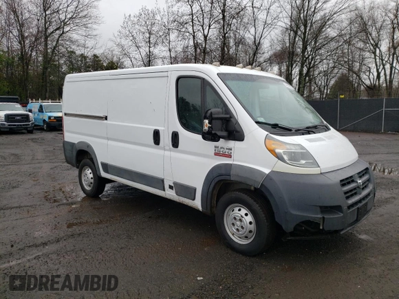 2017 Ram ProMaster Cargo with VIN 3C6TRVAG9HE516668, listed as a Copart auction lot 51828405 with 31,547 mi miles and Clean Title. Bid and sale history available at DreamBid. Image 4.