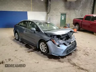 2020 Toyota Corolla LE with VIN JTDEPRAE3LJ090615, listed as a Copart auction lot 48289505 with 214,319 mi miles and Salvage Title. Bid and sale history available at carsss.com. Image 14.
