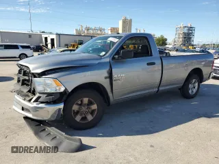 2021 Ram 1500 Tradesman with VIN 3C6JR6DT5MG704222, listed as a Copart auction lot 71281904 with 74,960 mi miles and Salvage title. Bid and sale history available at DreamBid. Image 1.