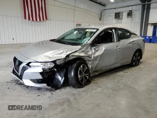 2020 Nissan Sentra SV with VIN 3N1AB8CV5LY236046, listed as a Copart auction lot 50626435 with 63,558 mi miles and Salvage Title. Bid and sale history available at carsss.com. Image 1.