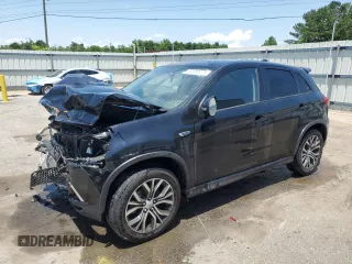 2019 Mitsubishi Outlander ES with VIN JA4AP3AU4KU034077, listed as a Copart auction lot 57586075 with 49,375 mi miles and Salvage title. Bid and sale history available at DreamBid. Image 1.