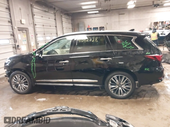 2019 Infiniti QX60 Pure с VIN 5N1DL0MM9KC520393, выставлен на аукционе IAAI как лот 41542728 с пробегом 85 047 миль миль и . История ставок и продаж доступна на DreamBid. Изображение 15.