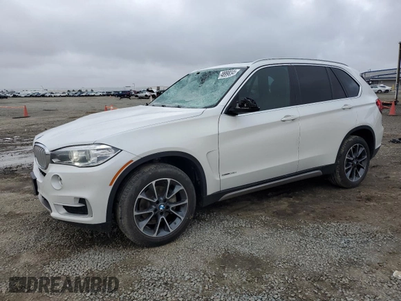 2017 BMW X5 sDrive35i with VIN 5UXKR2C34H0X06639, listed as a Copart auction lot 48998345 with 94,908 mi miles and Salvage Title. Bid and sale history available at carsss.com. Image 1.