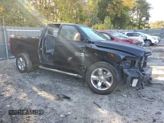 2018 Ram 1500 Express with VIN 1C6RR7FT8JS312765, listed as a Copart auction lot 74872444 with 74,786 mi miles and Non repairable. Bid and sale history available at DreamBid. Image 4.
