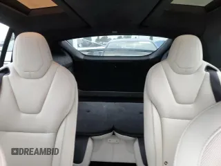 2023 Tesla Model X Plaid with VIN 7SAXCBE62PF405922, listed as a Copart auction lot 53826915 with 1,358 mi miles and Salvage Title. Bid and sale history available at DreamBid. Image 10.