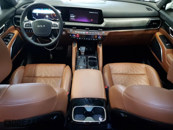 2024 Kia Telluride SX Prestige X-Line with VIN 5XYP5DGC2RG522580, listed as a Copart auction lot 54481275 with 14,066 mi miles and Salvage title. Bid and sale history available at DreamBid. Image 8.