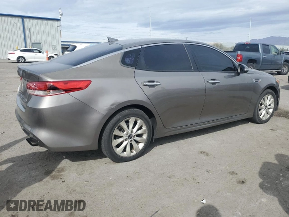 2016 Kia Optima LX with VIN 5XXGT4L39GG002437, listed as a Copart auction lot 47883825 with 126,134 mi miles and Salvage Title. Bid and sale history available at carsss.com. Image 3.