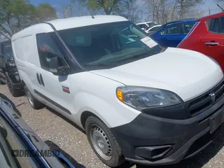 2018 Ram ProMaster City Cargo Tradesman with VIN ZFBERFAB7J6L47535, listed as a IAAI auction lot 42116604 with 191,825 mi miles. Bid and sale history available at carsss.com. Image 1.