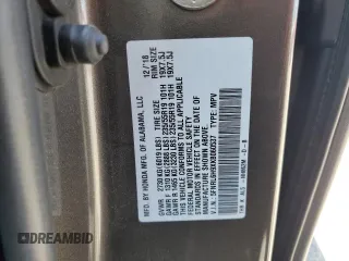 2019 Honda Odyssey Elite с VIN 5FNRL6H9XKB060537, выставлен на аукционе Copart как лот 60093305 с пробегом 58 446 миль миль и Списание • Salvage title. История ставок и продаж доступна на DreamBid. Изображение 14.