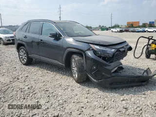 2022 Toyota RAV4 XLE Premium with VIN 2T3A1RFV7NC272235, listed as a Copart auction lot 59426215 with Not provided miles and Salvage title. Bid and sale history available at DreamBid. Image 4.