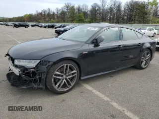 2016 Audi A7 Premium Plus with VIN WAUWGAFC6GN017702, listed as a Copart auction lot 56381795 with 62,202 mi miles and Salvage title. Bid and sale history available at DreamBid. Image 1.