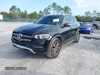 2023 Mercedes-Benz GLE 350 with VIN 4JGFB4KB5PA951787, listed as a IAAI auction lot 41578652 with 22,239 mi miles and . Bid and sale history available at DreamBid. Image 2.