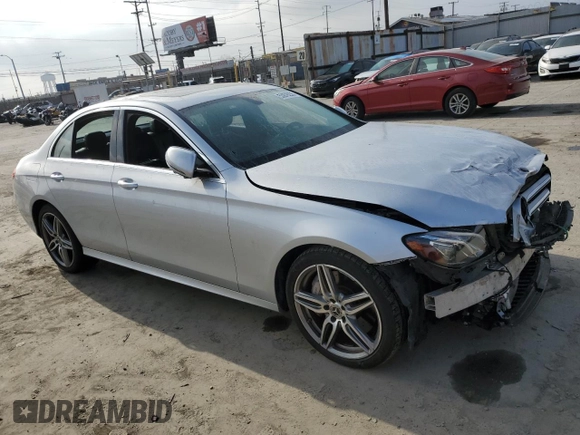 2019 Mercedes-Benz E-Class E 300 with VIN WDDZF4JB9KA582874, listed as a Copart auction lot 53976235 with 42,445 mi miles and Salvage Title. Bid and sale history available at carsss.com. Image 4.