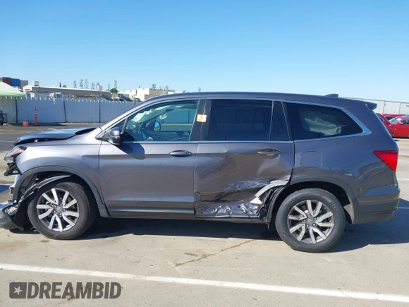 2020 Honda Pilot EX-L with VIN 5FNYF5H51LB020830, listed as a IAAI auction lot 42255746 with 60,503 mi miles and . Bid and sale history available at DreamBid. Image 15.