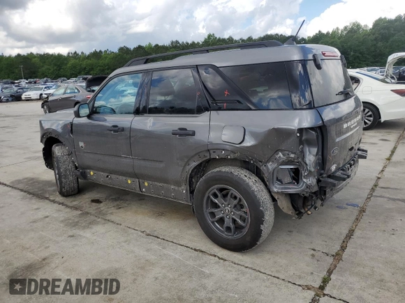 2023 Ford Bronco Sport Big Bend with VIN 3FMCR9B64PRD70589, listed as a Copart auction lot 56400825 with 24,993 mi miles and Salvage title. Bid and sale history available at DreamBid. Image 2.