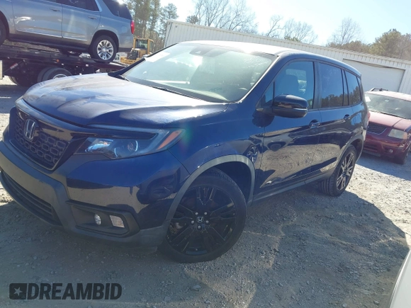 2020 Honda Passport EX-L with VIN 5FNYF7H58LB005866, listed as a IAAI auction lot 41695363 with Not provided miles and . Bid and sale history available at DreamBid. Image 2.