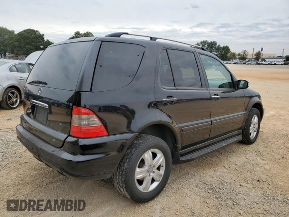 2005 Mercedes-Benz M-Class 3.7L with VIN 4JGAB57E05A518135, listed as a Copart auction lot 59632804 with 254,357 mi miles and Salvage Title. Bid and sale history available at carsss.com. Image 3.