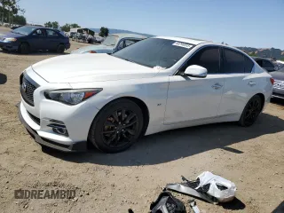 2015 Infiniti Q50 Sport z VIN JN1BV7AP0FM354040, wystawiony jako Copart lot #60298855 z przebiegiem 86 655 mil mil oraz Szkoda całkowita • Salvage title. Historia ofert i sprzedaży dostępna na DreamBid. Obrazek 1.