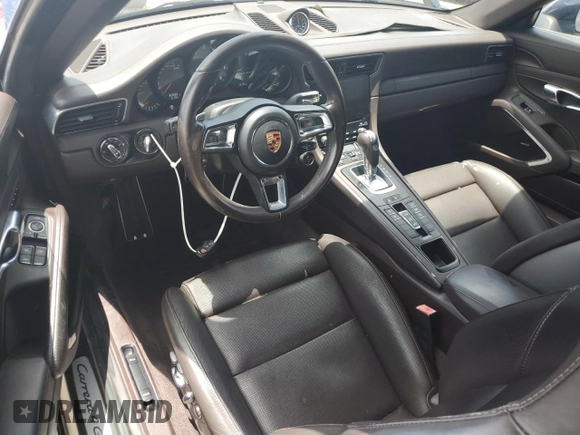 2018 Porsche 911 Carrera S with VIN WP0CB2A97JS147597, listed as a Copart auction lot 62872764 with 32,090 mi miles and Non Repairable. Bid and sale history available at carsss.com. Image 8.