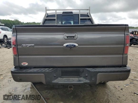 2012 Ford F-150 XL with VIN 1FTFW1ET3CFC46575, listed as a Copart auction lot 58613805 with 141,694 mi miles and Clean title. Bid and sale history available at DreamBid. Image 6.