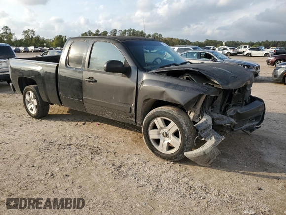2007 Chevrolet Silverado 1500 LT w/2LT with VIN 2GCEC19Y171709370, listed as a Copart auction lot 78242064 with 177,158 mi miles and Salvage Title. Bid and sale history available at carsss.com. Image 4.
