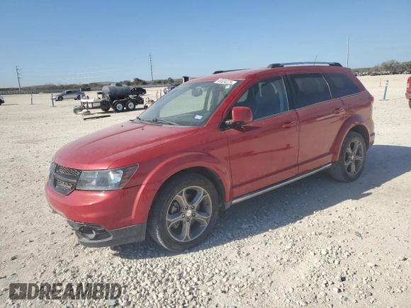 2016 Dodge Journey Crossroad z VIN 3C4PDCGG5GT226281, wystawiony jako Copart lot #48824375 z przebiegiem 111 776 mil mil oraz Szkoda całkowita • Salvage title. Historia ofert i sprzedaży dostępna na DreamBid. Obrazek 1.