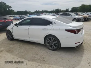 2020 Lexus ES 350 F Sport with VIN 58AGZ1B1XLU072700, listed as a Copart auction lot 53831565 with 41,036 mi miles and Salvage title. Bid and sale history available at DreamBid. Image 2.