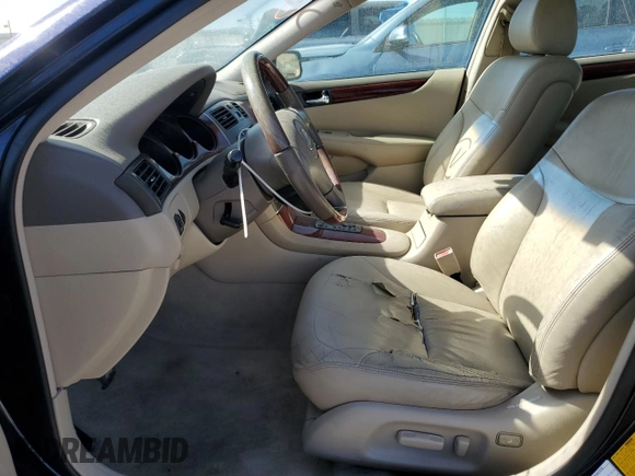 2002 Lexus ES 300 with VIN JTHBF30G720072725, listed as a Copart auction lot 61792275 with 196,805 mi miles and Salvage title. Bid and sale history available at DreamBid. Image 7.