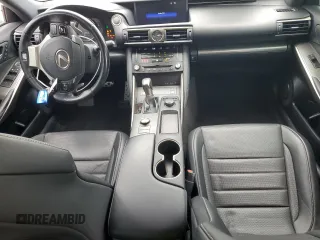 2018 Lexus IS 300 with VIN JTHBA1D26J5065753, listed as a Copart auction lot 54759645 with 87,420 mi miles and Salvage title. Bid and sale history available at DreamBid. Image 8.