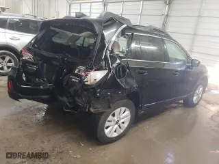 2017 Subaru Outback Premium with VIN 4S4BSADC8H3419586, listed as a Copart auction lot 47681815 with 127,680 mi miles and Salvage Title. Bid and sale history available at carsss.com. Image 3.