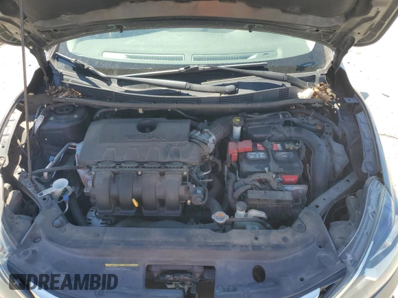 2017 Nissan Sentra SV with VIN 3N1AB7APXHL644562, listed as a Copart auction lot 48856325 with 95,878 mi miles and Salvage Title. Bid and sale history available at carsss.com. Image 13.