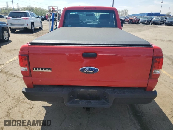 2010 Ford Ranger XL with VIN 1FTKR1AD2APA09684, listed as a Copart auction lot 54863935 with 149,891 mi miles and Clean Title. Bid and sale history available at carsss.com. Image 6.