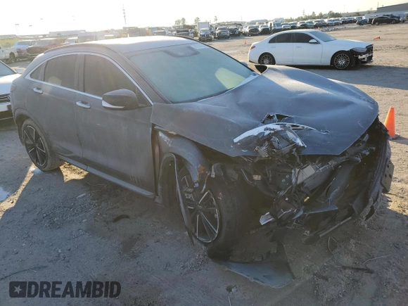 2023 Infiniti QX55 Luxe z VIN 3PCAJ5JR2PF112046, wystawiony jako Copart lot #41748665 z przebiegiem 26 500 mil mil oraz Szkoda całkowita • Salvage title. Historia ofert i sprzedaży dostępna na DreamBid. Obrazek 4.