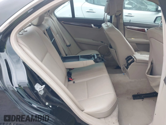 2011 Mercedes-Benz C-Class C 300 Sport with VIN WDDGF5EB7BA528433, listed as a IAAI auction lot 42027704 with 201,232 mi miles. Bid and sale history available at carsss.com. Image 8.