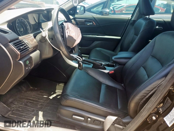 2016 Honda Accord Touring with VIN 1HGCR3F9XGA012737, listed as a Copart auction lot 58274935 with 69,715 mi miles and Salvage title. Bid and sale history available at DreamBid. Image 7.