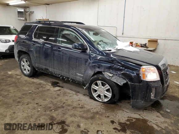 2015 GMC Terrain SLE with VIN 2GKFLWEK7F6165272, listed as a Copart auction lot 45759765 with 109,069 mi miles and Salvage Title. Bid and sale history available at DreamBid. Image 4.