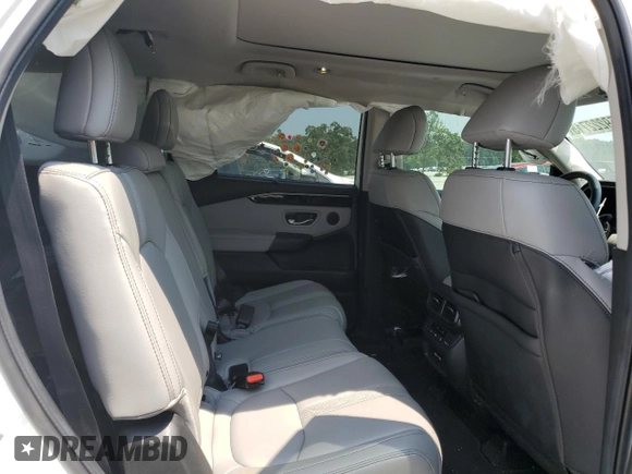 2023 Honda Pilot Touring with VIN 5FNYG2H77PB014212, listed as a Copart auction lot 59222715 with 4,507 mi miles and Salvage title. Bid and sale history available at DreamBid. Image 11.