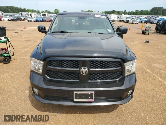 2015 Ram 1500 Express with VIN 1C6RR6KT3FS703202, listed as a Copart auction lot 53130255 with 111,466 mi miles and Salvage title. Bid and sale history available at DreamBid. Image 5.