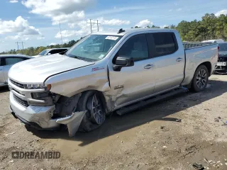 2021 Chevrolet Silverado 1500 RST with VIN 3GCUYEED1MG295632, listed as a Copart auction lot 50142115 with 119,856 mi miles and Salvage Title. Bid and sale history available at carsss.com. Image 1.