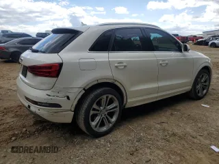 2016 Audi Q3 Premium Plus with VIN WA1BFCFS7GR014866, listed as a Copart auction lot 52479085 with 107,570 mi miles and Salvage title. Bid and sale history available at DreamBid. Image 3.