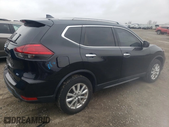 2019 Nissan Rogue SL with VIN 5N1AT2MTXKC754936, listed as a Copart auction lot 42727475 with 83,469 mi miles and Salvage Title. Bid and sale history available at DreamBid. Image 3.