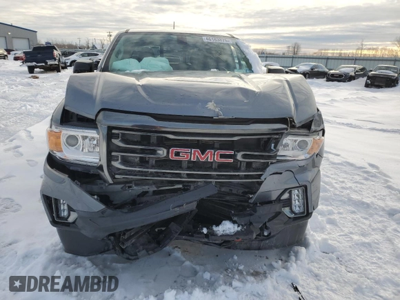 2022 GMC Canyon 4WD AT4 w/Cloth with VIN 1GTG6FEN9N1127416, listed as a Copart auction lot 46183875 with 32,896 mi miles and Salvage Title. Bid and sale history available at carsss.com. Image 5.